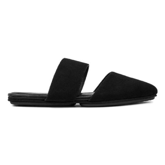 NWOT Yosi Samra Black Vicky Suede Mule - Picture 3 of 5